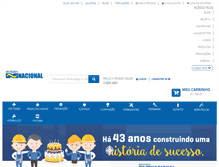 Tablet Screenshot of dinac.com.br